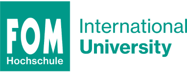 FOM International University logo - Official Partner of IVTC Campus